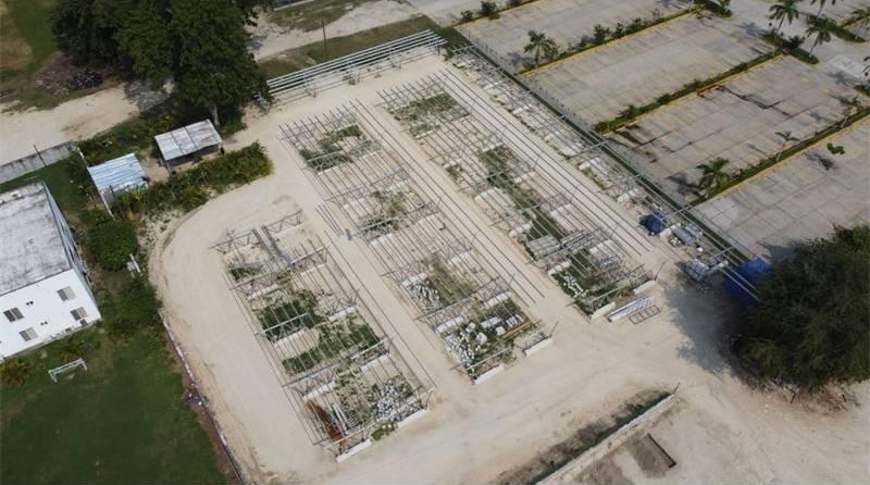 맞춤형 양극 산화 처리 알루미늄 태양광 주차 캐노피 디자인