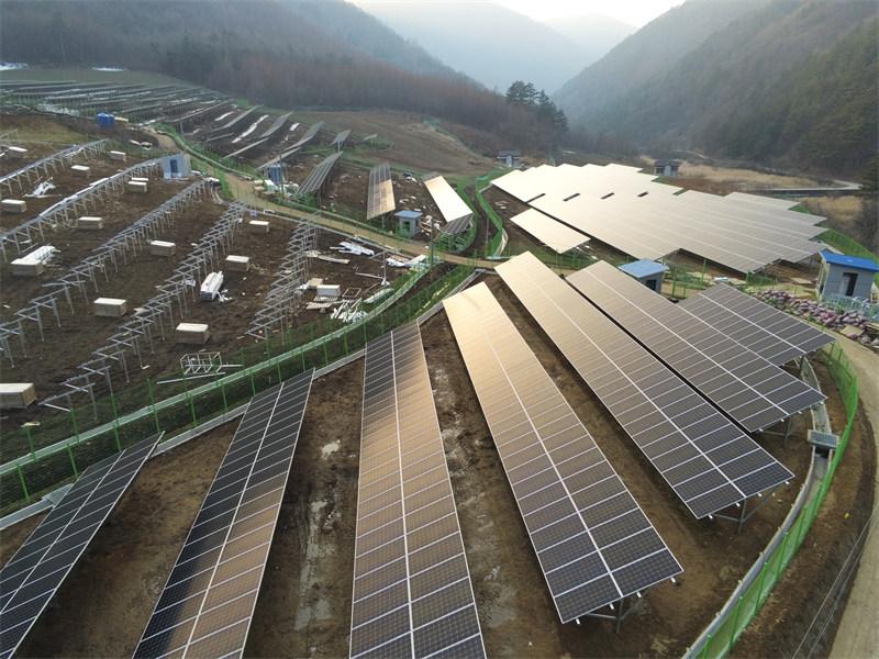 말뚝 지상 장착 시스템
