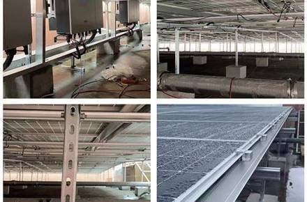 스틸-알루미늄 복합 BIPV 구조 완성
